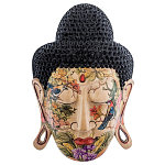 Маска ручной работы деревянная расписная Balinese Mask варинант исполнения - 1 | Loft Concept в Красноярске