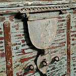 Большой Индийский сундук Бирюзовый цвет Loft-Concept  варинант исполнения - 1 | Loft Concept в Красноярске