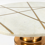 Кофейный столик с мраморной столешницей Sleeve варинант исполнения - 2 | Loft Concept в Красноярске