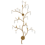 Бра с каркасом в виде веток усыпанных кристаллами Branches with Crystals варинант исполнения - 3 | Loft Concept в Красноярске