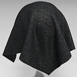 Мебельная ткань Шенилл черный цвет 138 см T4-35 варинант исполнения - 8 | Loft Concept в Красноярске