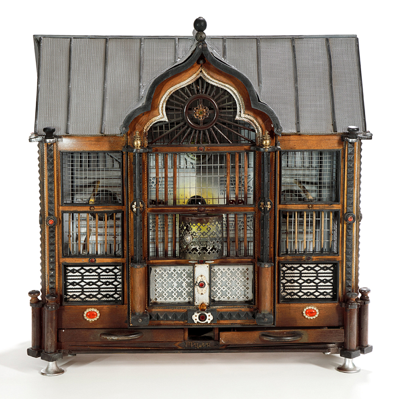 Декоративная антикварная клетка Wise Raven Коричневый в Красноярске | Loft Concept 