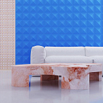 Гипсовая 3D Панель M-104 варинант исполнения - 3 | Loft Concept в Красноярске