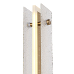 Торшер с прямоугольным плафоном с эффектом морозного стекла Freezing варинант исполнения - 4 | Loft Concept в Красноярске