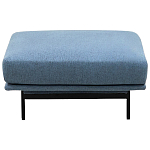 Оттоманка голубая Vergil Blue Ottoman варинант исполнения - 2 | Loft Concept в Красноярске
