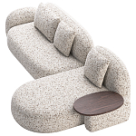 Модульный Диван Orus с кушеткой и столиком варинант исполнения - 3 | Loft Concept в Красноярске