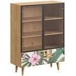 Витрина с изображением на дверцах Elise Cupboard варинант исполнения - 10 | Loft Concept в Красноярске