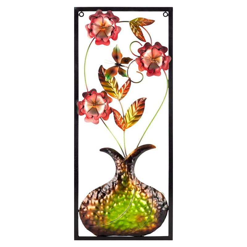 Аксессуар настенный из металла Blank Space Bouquet of flowers Мульти в Красноярске | Loft Concept 