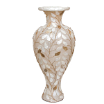 Торшер из перламутра в виде вазы Indonesian Vase варинант исполнения - 1 | Loft Concept в Красноярске