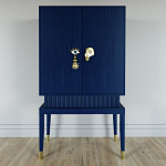 Кабинетный шкаф Elsa Dreams Blue с 2-мя ящиками варинант исполнения - 5 | Loft Concept в Красноярске