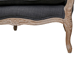 Кресло Ava Classical Armchair graphite flax варинант исполнения - 4 | Loft Concept в Красноярске