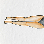 Плитка с узором Рыба Русалка варинант исполнения - 4 | Loft Concept в Красноярске