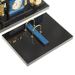 Настольный письменный набор из лазурита с декором в виде льва Golden Lion варинант исполнения - 3 | Loft Concept в Красноярске