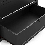 Комод с 3-мя ящиками черный Silva Black Chest of Drawers варинант исполнения - 4 | Loft Concept в Красноярске