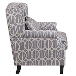 Кресло Henry Armchair grey velour варинант исполнения - 2 | Loft Concept в Красноярске