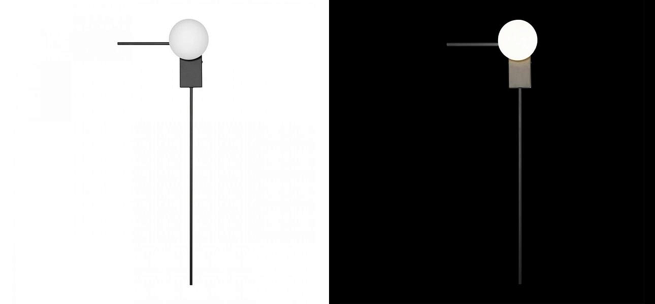 Бра Direct Rays Black 85 см Бра Direct Rays Black 85 см - Loft-Concept в Красноярске