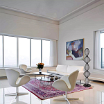 Торшер светодиодный с плетеным металлическим каркасом Metal Interweaving варинант исполнения - 1 | Loft Concept в Красноярске