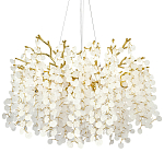 Люстра с круглыми хрустальными подвесками Fairytree Gold Crystal Branches Chandelier 10 варинант исполнения - 1 | Loft Concept в Красноярске