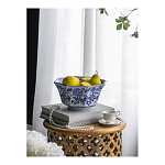 Чаша белая с синим цветочным узором Chino Dishes варинант исполнения - 2 | Loft Concept в Красноярске