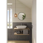 Зеркало круглое с асимметрией Light Reflection варинант исполнения - 2 | Loft Concept в Красноярске