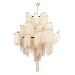 Люстра металлическая Rain of metal варинант исполнения - 3 | Loft Concept в Красноярске