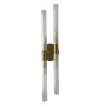 Бра с двумя цилиндрическими матовыми плафонами на круглом основании Delta Light варинант исполнения - 1 | Loft Concept в Красноярске