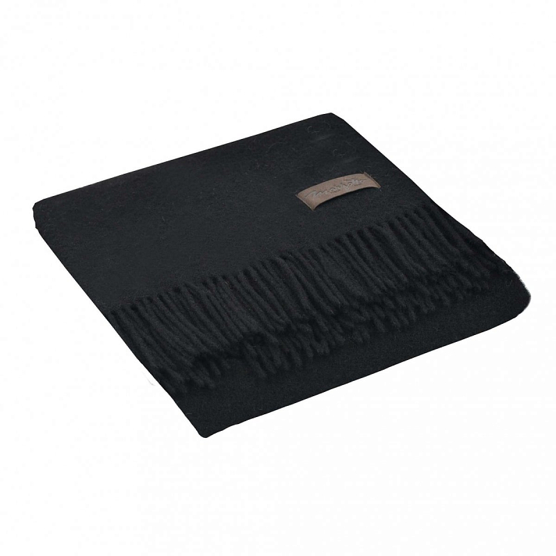 Плед DALIA 0199 Marzotto Черный в Красноярске | Loft Concept 