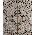 Шкаф с орнаментом ручная резьба из дерева Indian Antique Furniture  варинант исполнения - 1 | Loft Concept в Красноярске