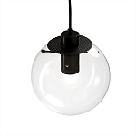 Подвесной светильник Selene Glass Ball Ceiling Lights Black  40 cm варинант исполнения - 3 | Loft Concept в Красноярске