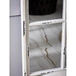 Зеркало-окно с арочным силуэтом в венецианском стиле Venetian White Mirror варинант исполнения - 5 | Loft Concept в Красноярске