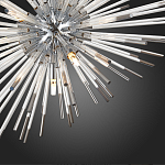 Дизайнерский светильник с лучами Morning Sun Chandelier Silver варинант исполнения - 1 | Loft Concept в Красноярске