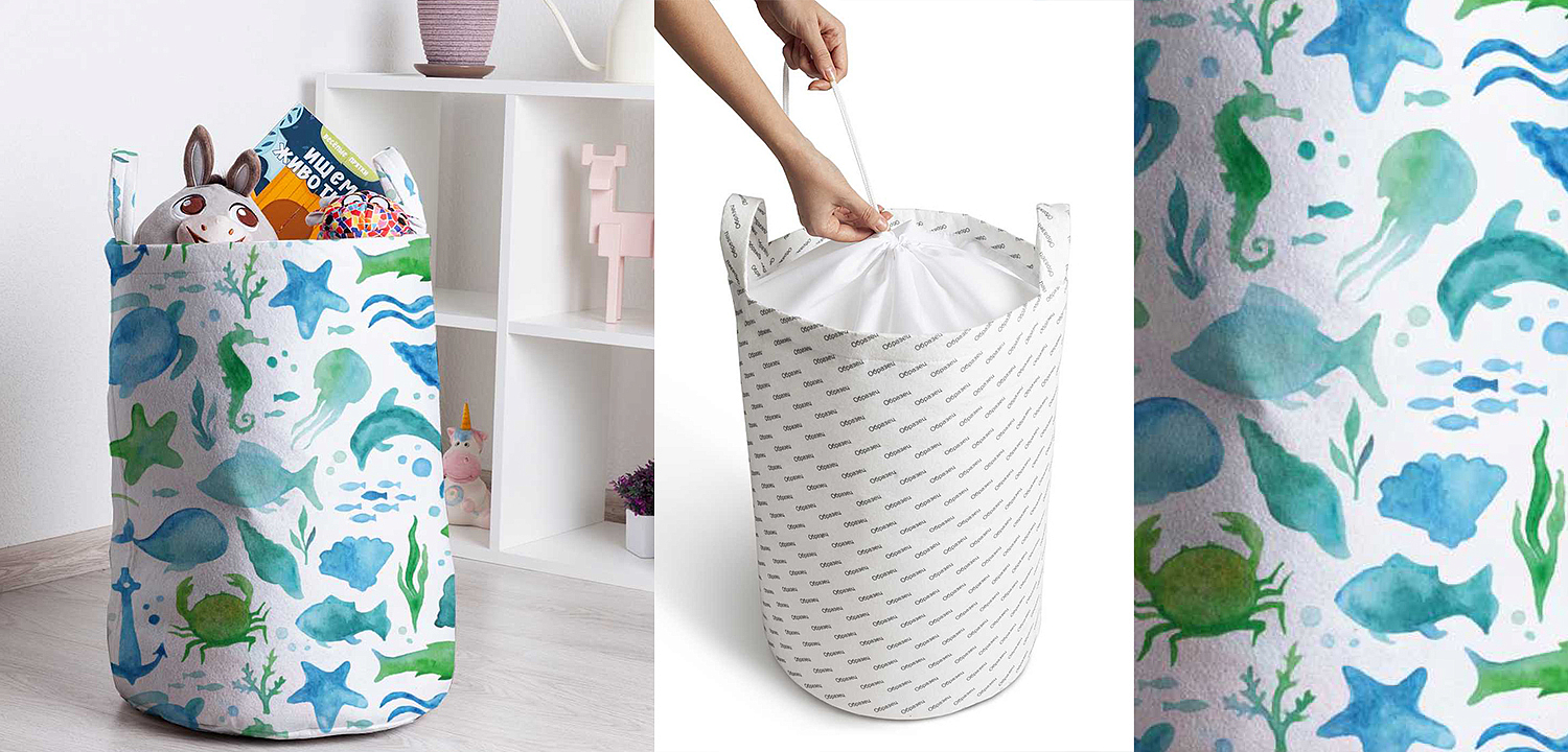 Корзина Marine life Basket Корзина Marine life Basket - Loft-Concept в Красноярске