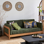 Диван двухместный Verde зеленый варинант исполнения - 7 | Loft Concept в Красноярске