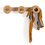 Деревянная настенная вешалка Alma Wood Hanger варинант исполнения - 2 | Loft Concept в Красноярске