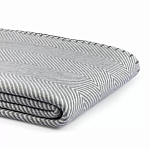 Плед из шерсти мериноса серого цвета 130×180 см Gray Waves варинант исполнения - 2 | Loft Concept в Красноярске