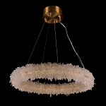 Люстра круглая с натуральным горным хрусталем Crystal Shimmer варинант исполнения - 1 | Loft Concept в Красноярске