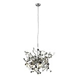 Подвесной светильник с металлическими круглыми элементами Terzani Argent варинант исполнения - 3 | Loft Concept в Красноярске