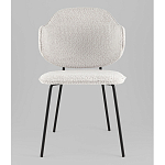 Стул Bellamy букле светло-серый варинант исполнения - 4 | Loft Concept в Красноярске