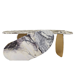 Консоль в виде овальных элементов Jinye console варинант исполнения - 1 | Loft Concept в Красноярске