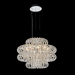 Люстра круглая с россыпью хрусталя Perfection of Diamonds варинант исполнения - 1 | Loft Concept в Красноярске