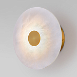 Бра светодиодный с мраморным рассеивателем латунь варинант исполнения - 2 | Loft Concept в Красноярске