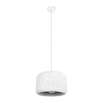 Подвесной светильник с цилиндрическим фактурным абажуром Sergey Makhno варинант исполнения - 9 | Loft Concept в Красноярске