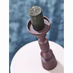 Подсвечник фигурный сливовый Bright Accent 35 см варинант исполнения - 5 | Loft Concept в Красноярске