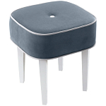Квадратный мягкий пуф на белых ножках Winton Pouf Square варинант исполнения - 17 | Loft Concept в Красноярске