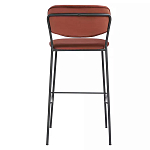 Стул барный с широкой полукруглой спинкой Chair Smooth Shapes варинант исполнения - 3 | Loft Concept в Красноярске