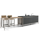 Летняя кухня из камня HELIOS Dada Engenereed Kitchen варинант исполнения - 14 | Loft Concept в Красноярске