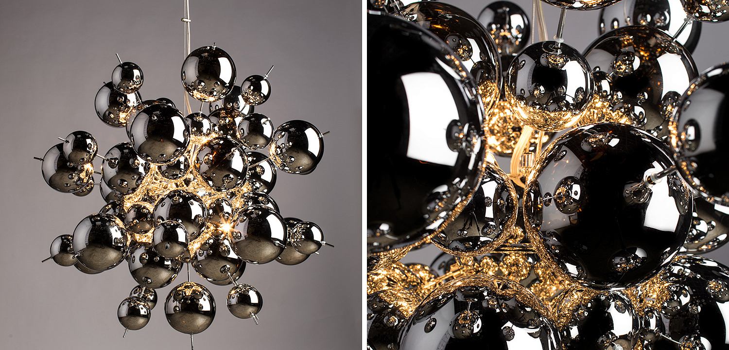 Люстра Bubbles of Mercury Chandelier Люстра Bubbles of Mercury Chandelier - Loft-Concept в Красноярске