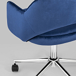 Кресло для компьютерного стола Veloury Blue варинант исполнения - 8 | Loft Concept в Красноярске