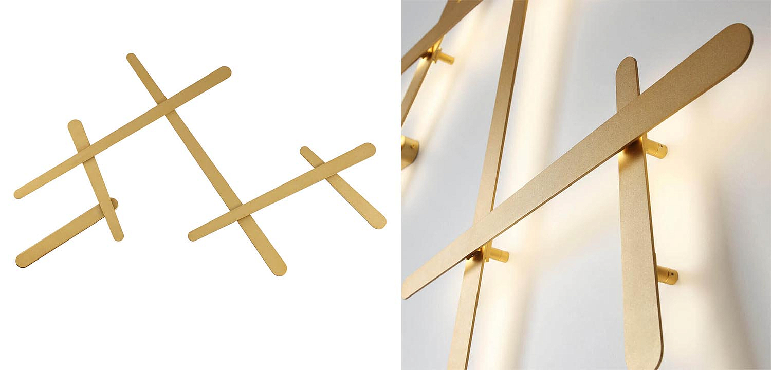 Бра Rolf Gold Labarint Lines - Loft-Concept в Красноярске