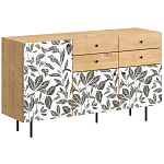 Буфет с принтом на дверцах Elise Cupboard варинант исполнения - 3 | Loft Concept в Красноярске